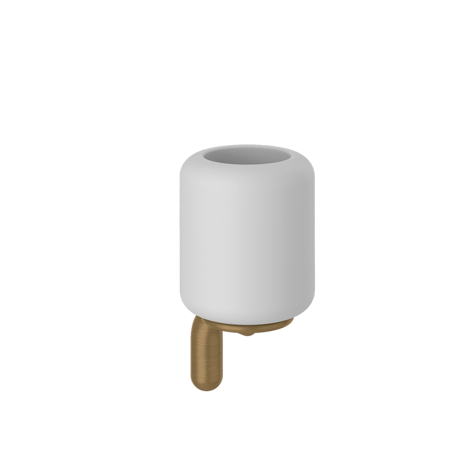 Gessi Tumbler Holder 38007 in Antique Brass