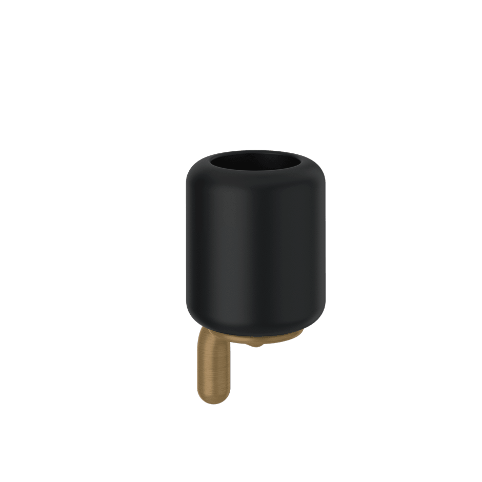 Gessi Tumbler Holder 38008 in Antique Brass