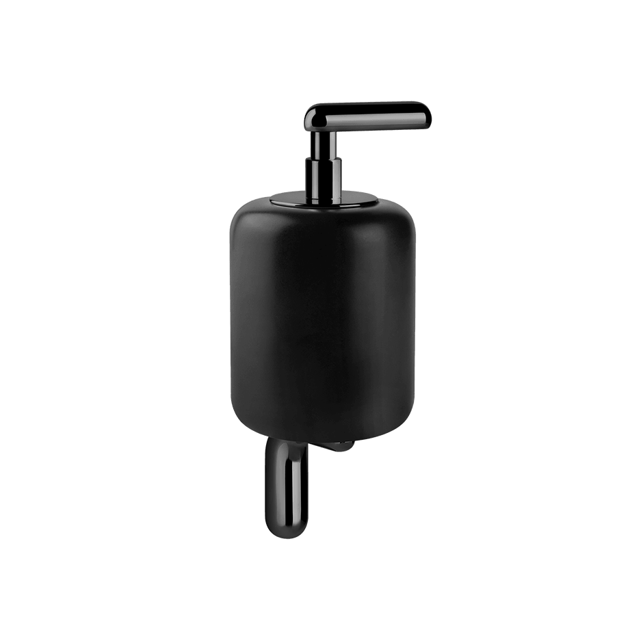 Gessi Soap Dispenser Holder 38014 in Black Metal Pvd