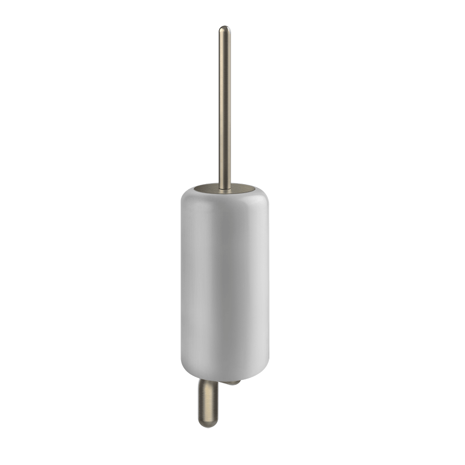 Gessi Brush Holder 38019 in Finox Brushed Nickel