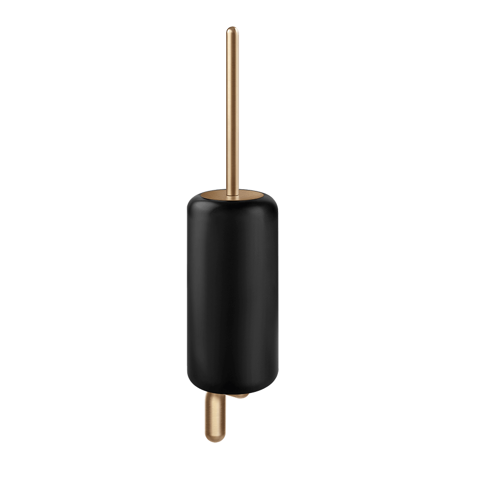 Gessi Brush Holder 38020 in Warm Bronze Br. Pvd