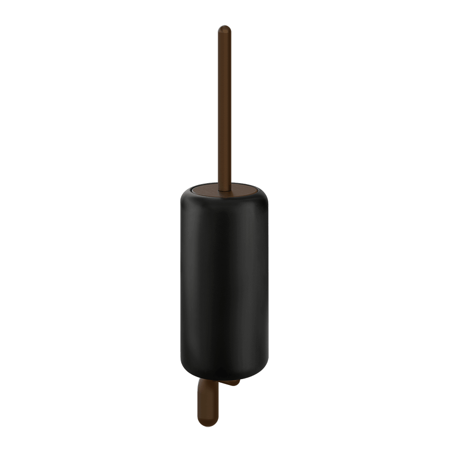 Gessi Brush Holder 38020 in Dark Bronze