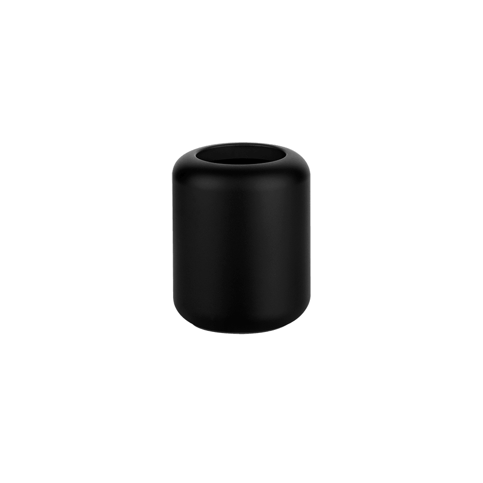 Gessi Tumbler Holder 38035 in Matt Black Ceramic