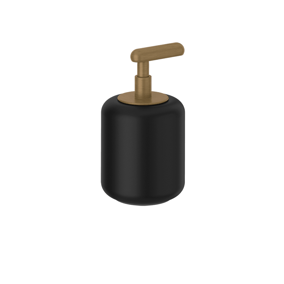 Gessi Soap Dispenser Holder 38038 in Antique Brass