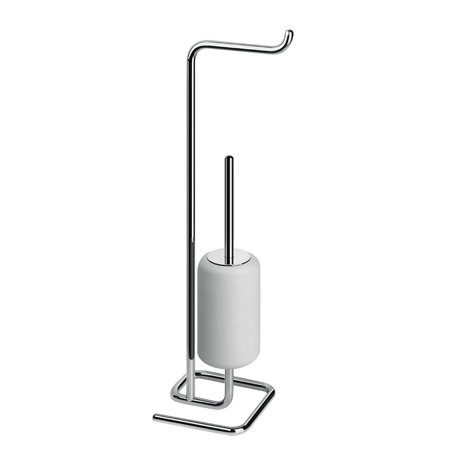 Gessi Brush Holder 38067 in Matte White