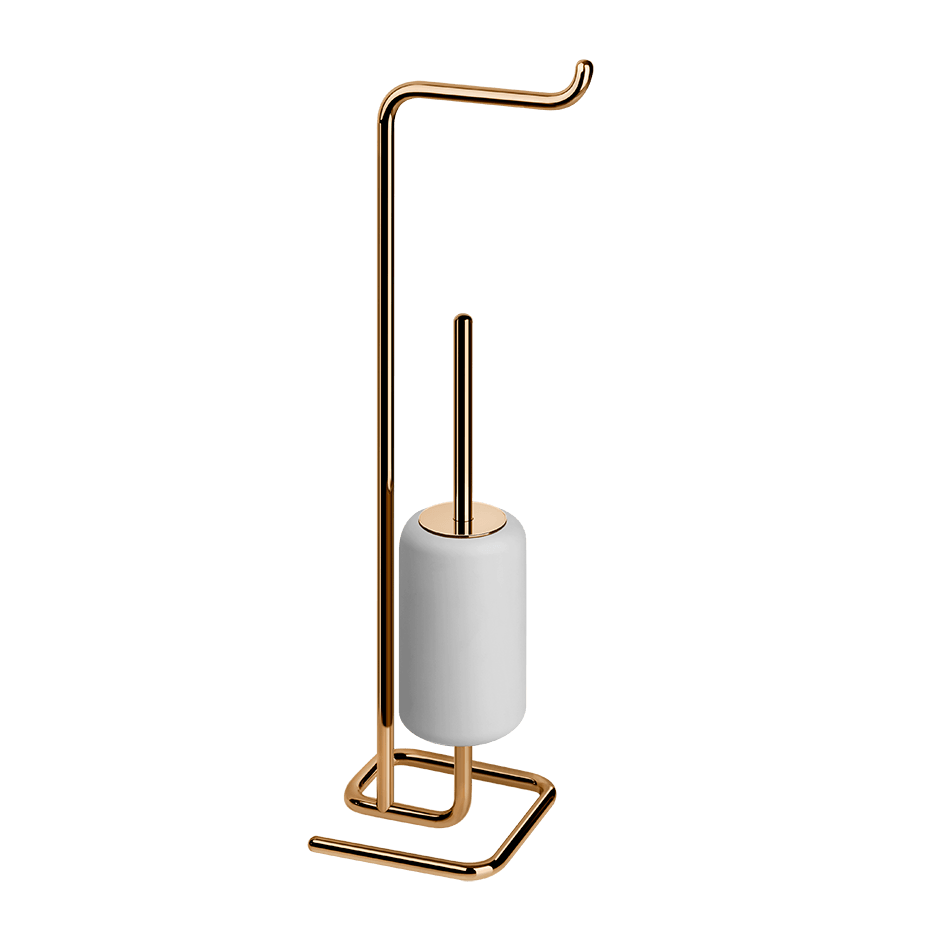 Gessi Brush Holder 38067 in Warm Bronze Pvd