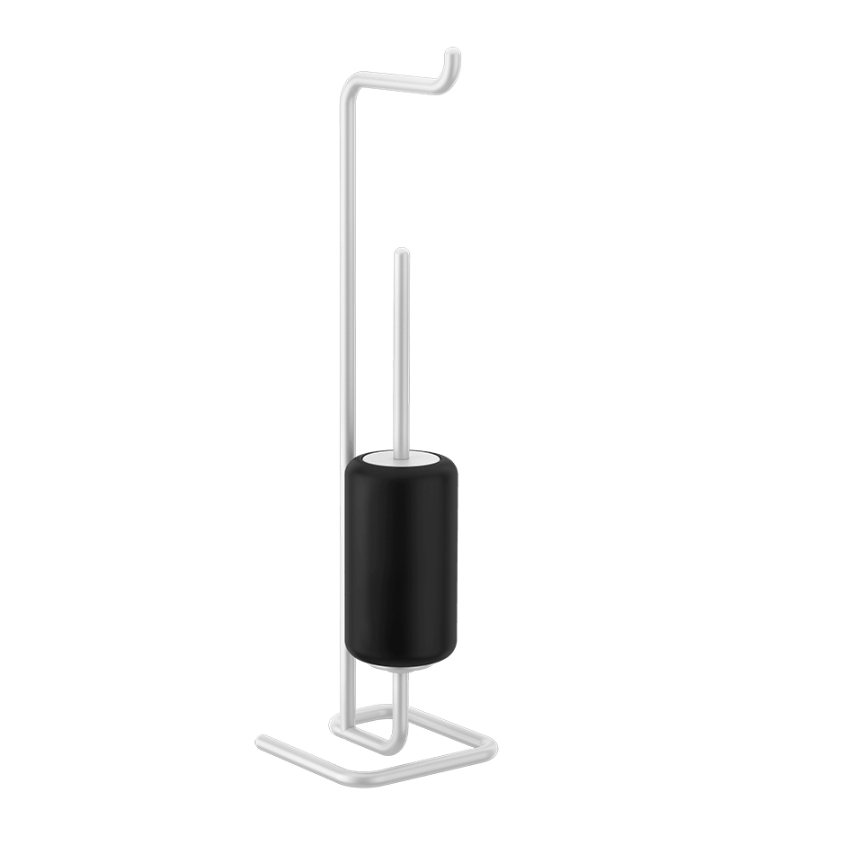 Gessi Brush Holder 38068 in Matte White