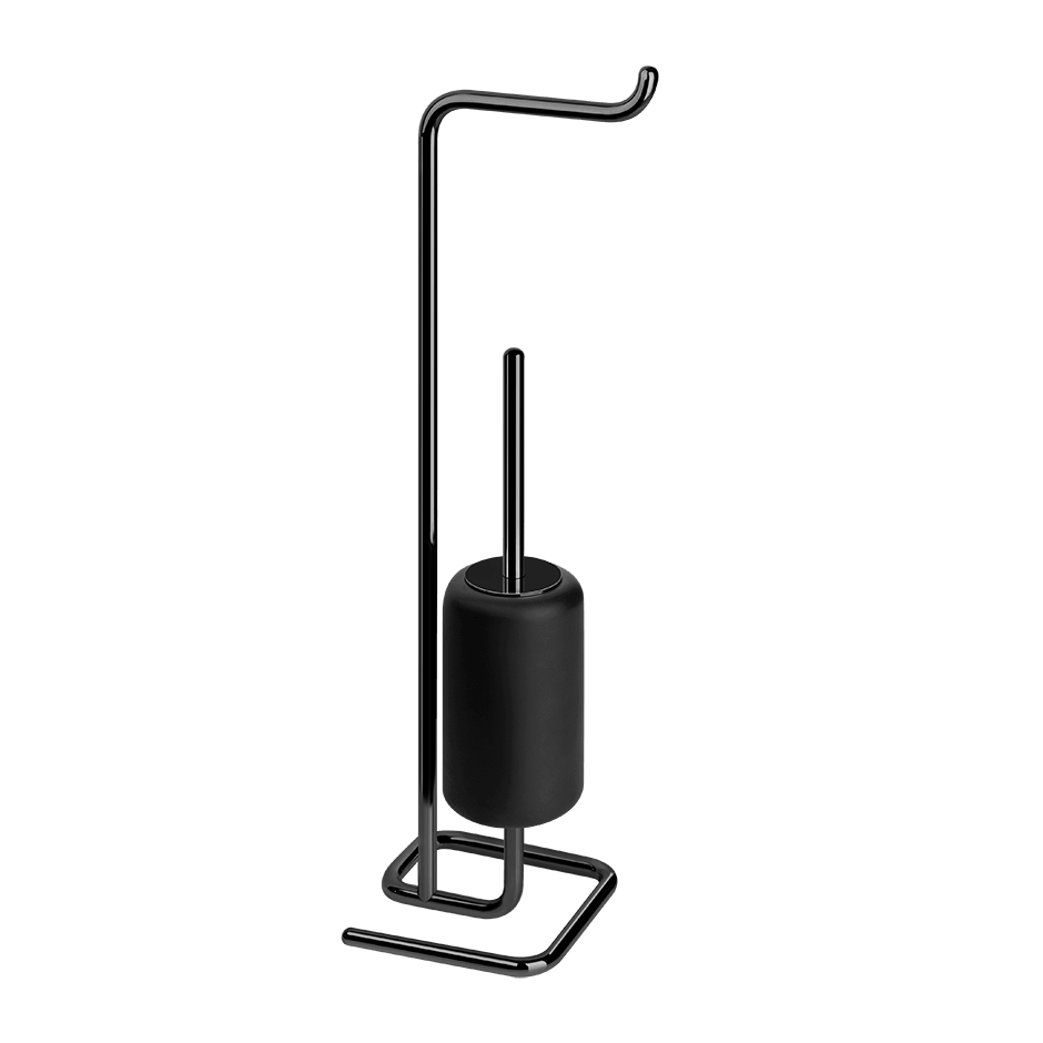 Gessi Brush Holder 38068 in Black Metal Pvd
