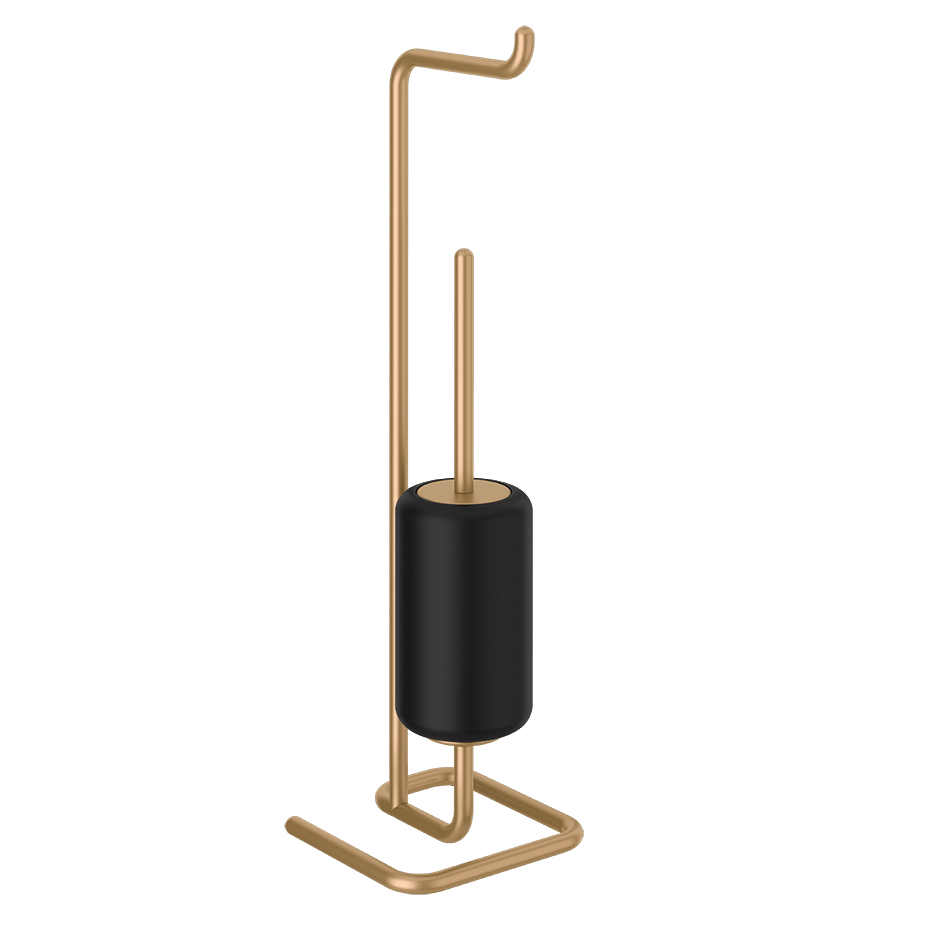 Gessi Brush Holder 38068 in Warm Bronze Br. Pvd