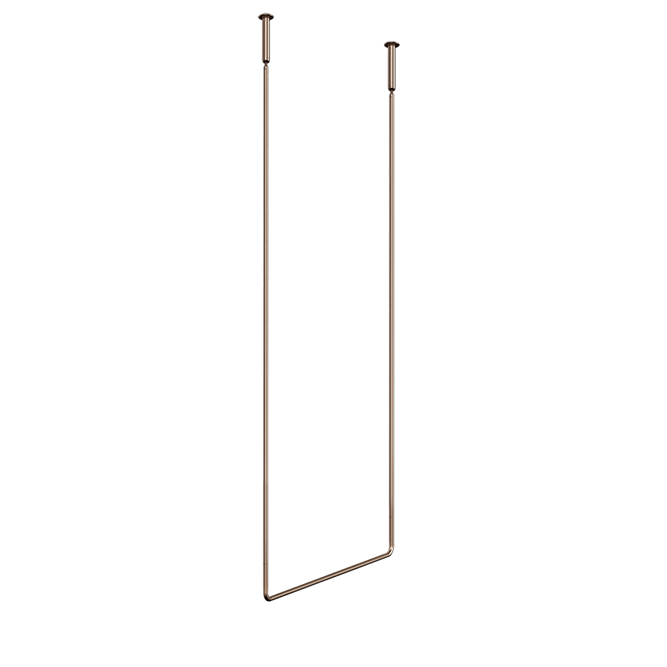 Gessi Towel Rail 38143 in Copper Brushed Pvd