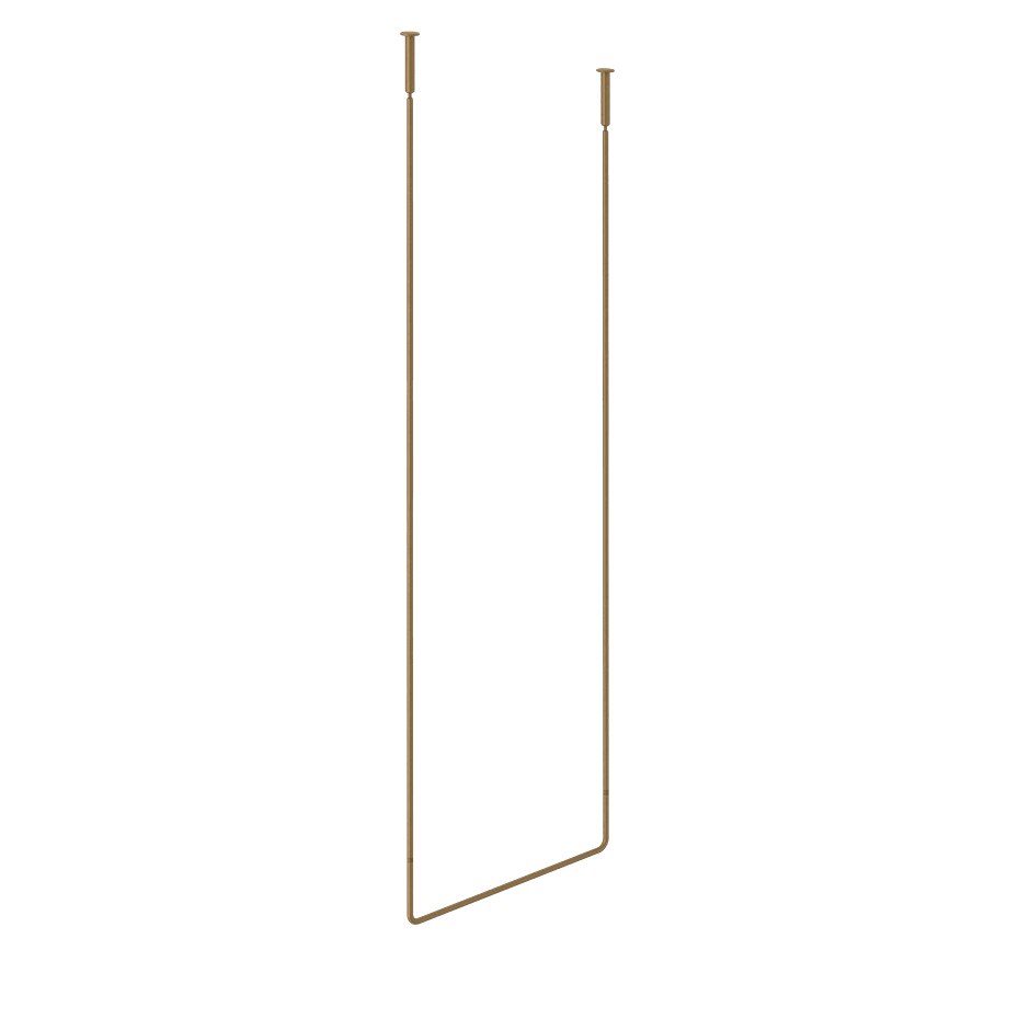 Gessi Towel Rail 38143 in Antique Brass
