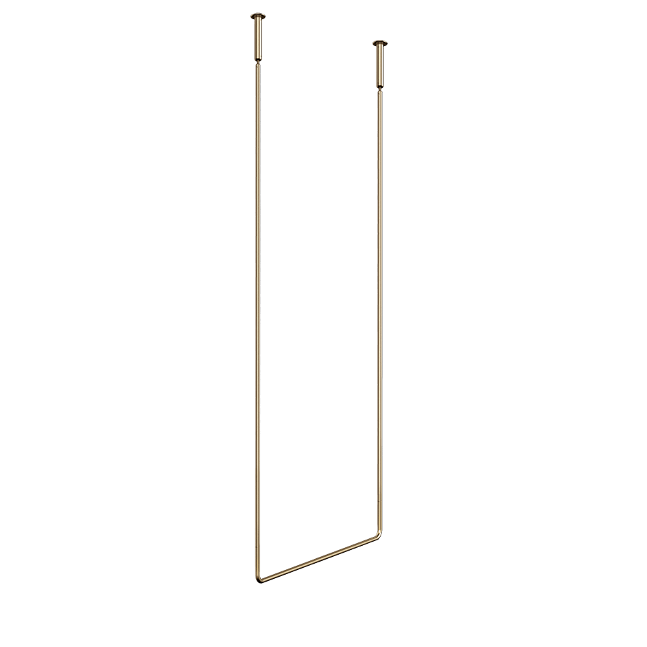 Gessi Towel Rail 38143 in Warm Bronze Br. Pvd