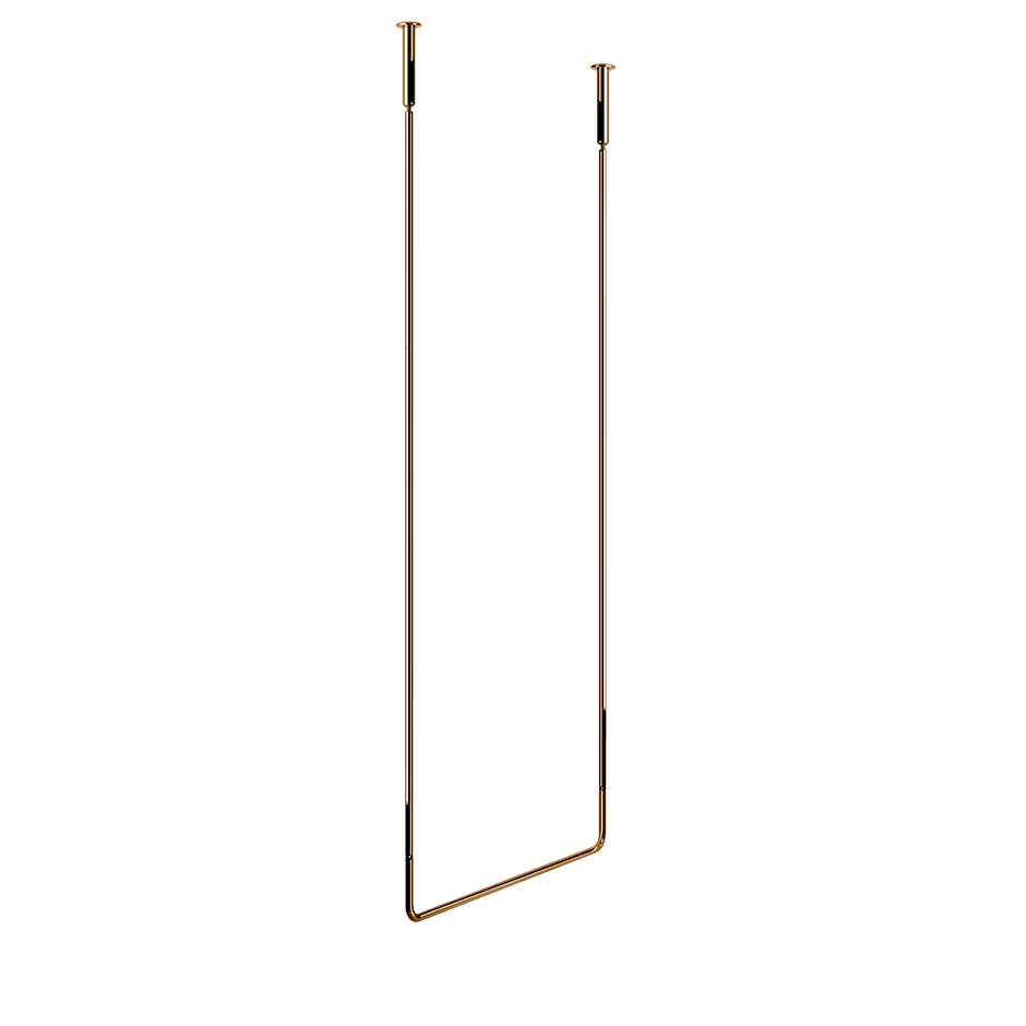 Gessi Towel Rail 38143 in Warm Bronze Pvd