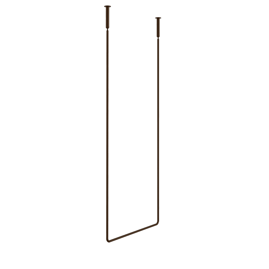 Gessi Towel Rail 38143 in Dark Bronze