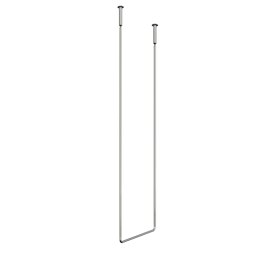 Gessi Towel Rail 38144 in Chrome Brushed