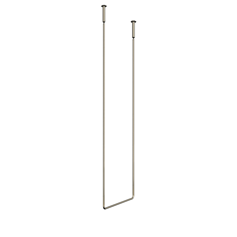 Gessi Towel Rail 38144 in Finox Brushed Nickel