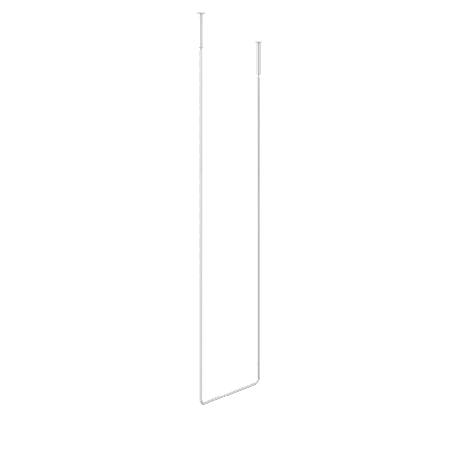 Gessi Towel Rail 38144 in Matte White