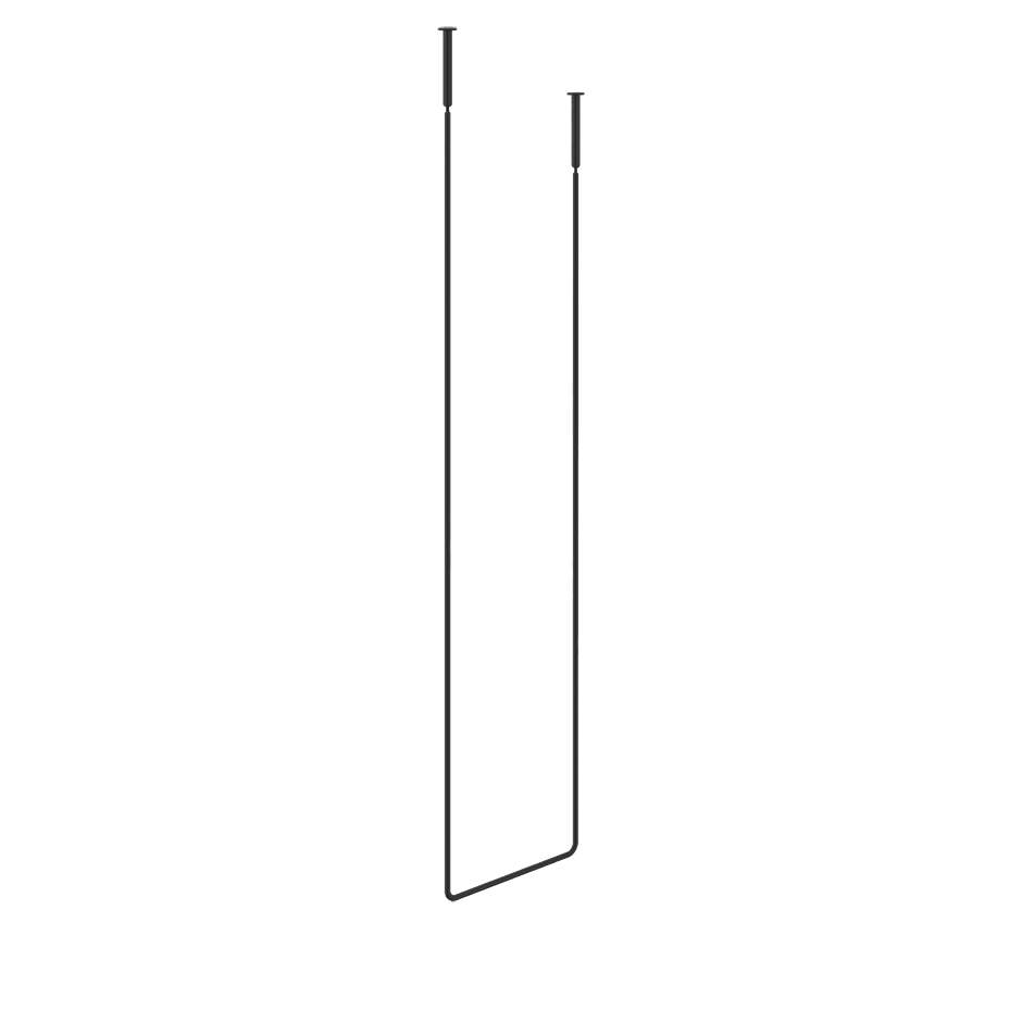 Gessi Towel Rail 38144 in Matte Black