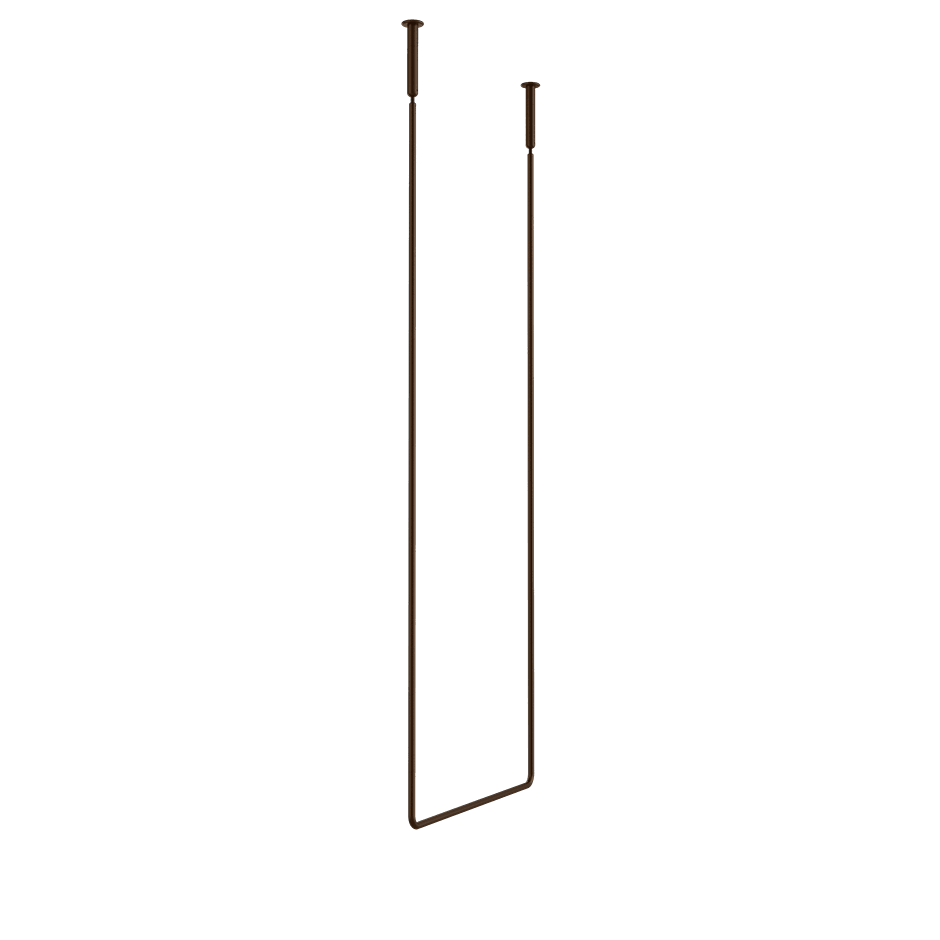Gessi Towel Rail 38144 in Dark Bronze