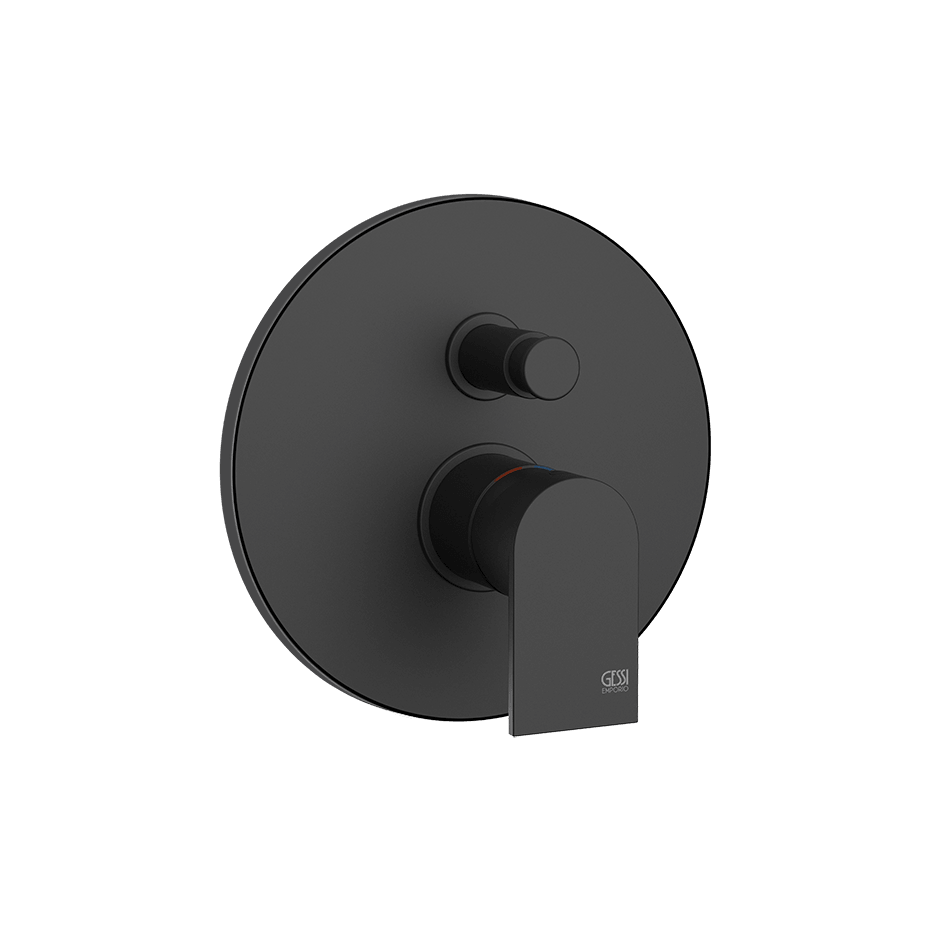 Gessi Shower Mixer 38480 in Matte Black