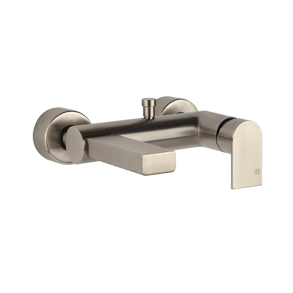 Gessi Bath Mixer 38613 in Finox Brushed Nickel