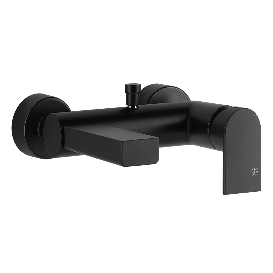 Gessi Bath Mixer 38613 in Matte Black