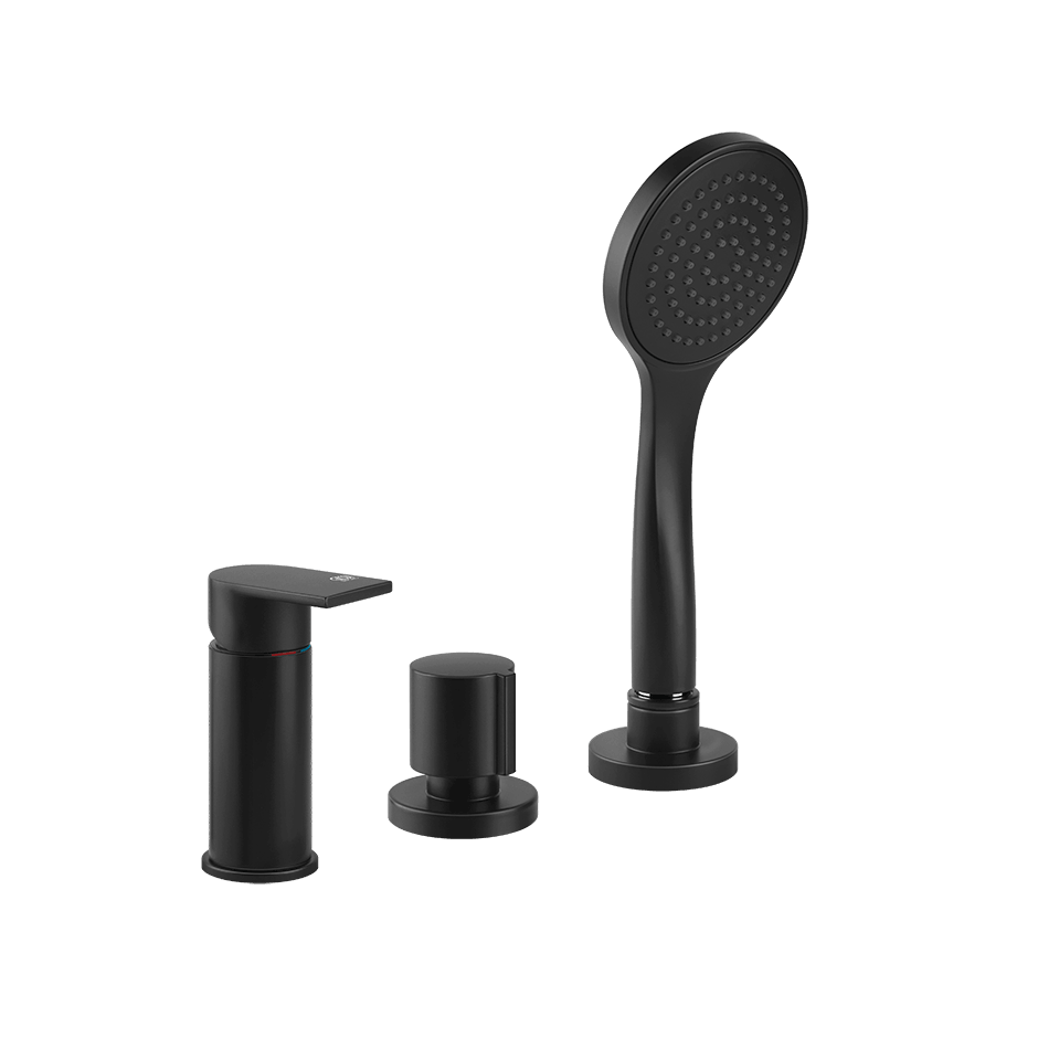 Gessi Bath Mixer 38643 in Matte Black
