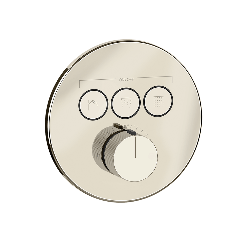 Gessi Shower Mixer 38716 in Nickel Pvd