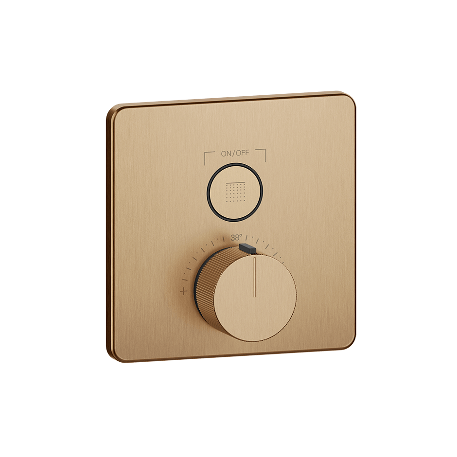 Gessi Shower Mixer 38717 in Warm Bronze Br. Pvd