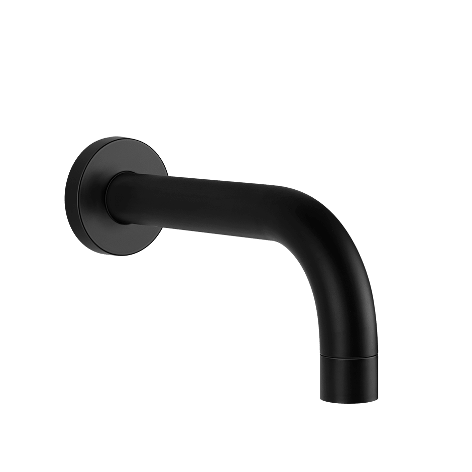Gessi Bath Spout 38785 in Matte Black
