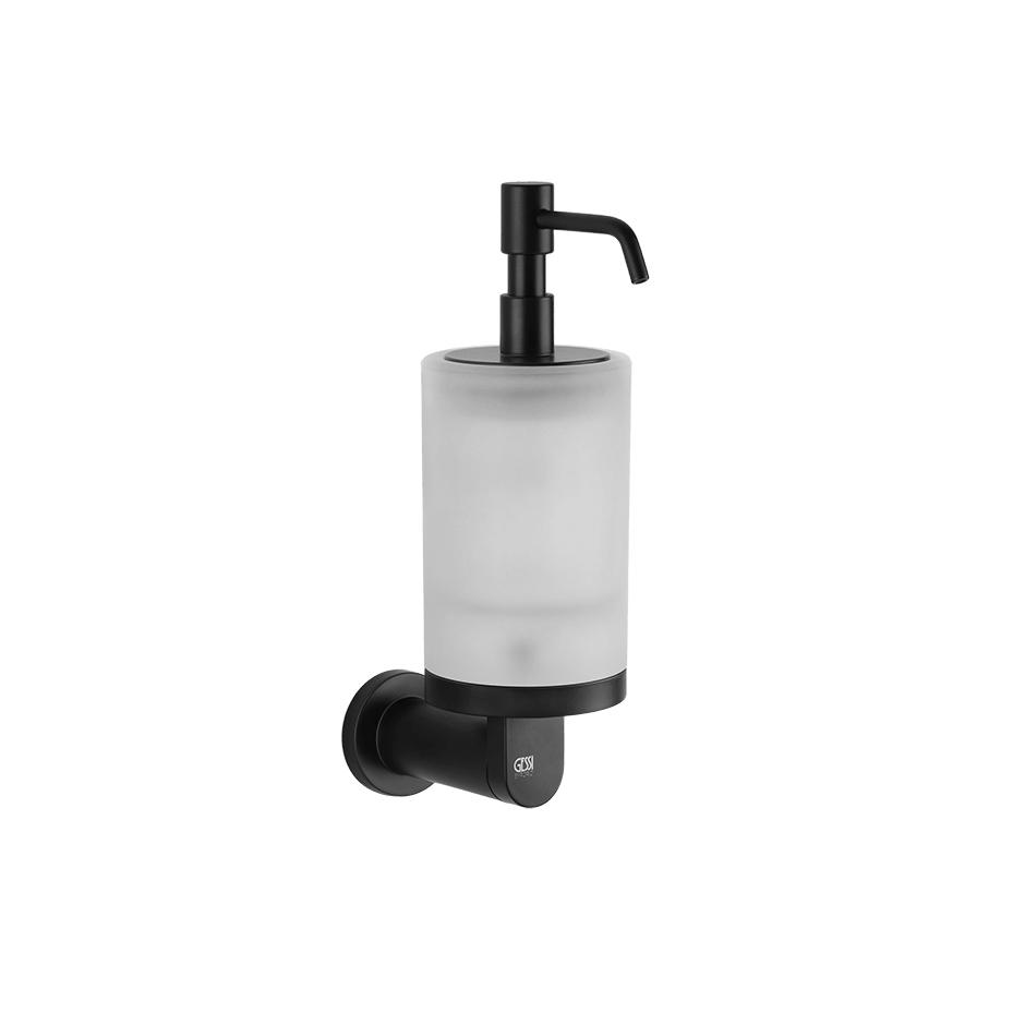 Gessi Soap Dispenser Holder 38815 in Matte Black