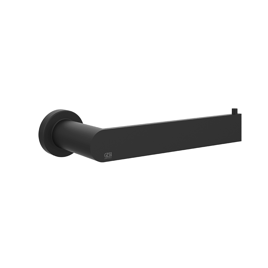 Gessi Paper Roll Holder 38849 in Matte Black