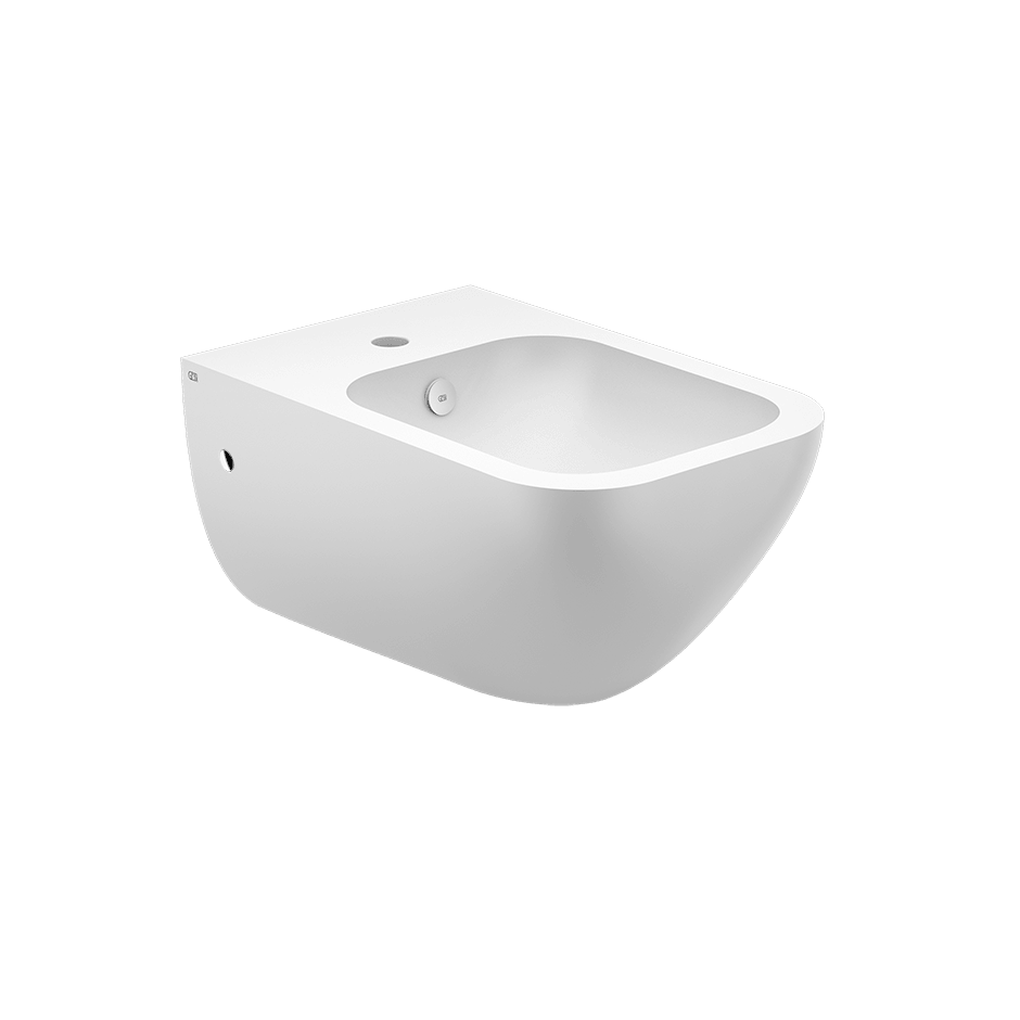 Gessi Bidet 39115 in Matt White Ceramic