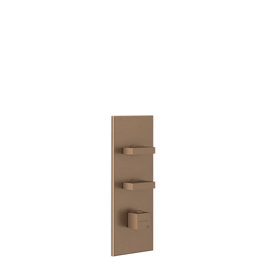 Gessi Shower Mixer 43024 in Copper Brushed Pvd