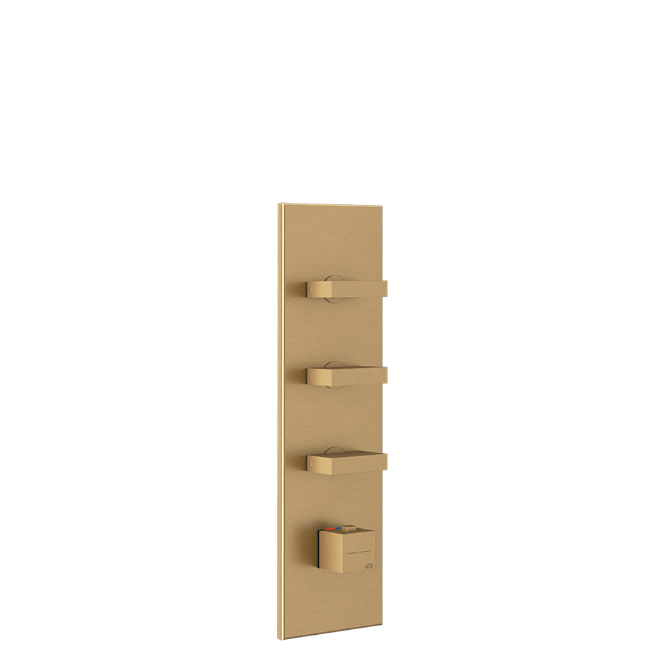 Gessi Shower Mixer 43026 in Warm Bronze Br. Pvd