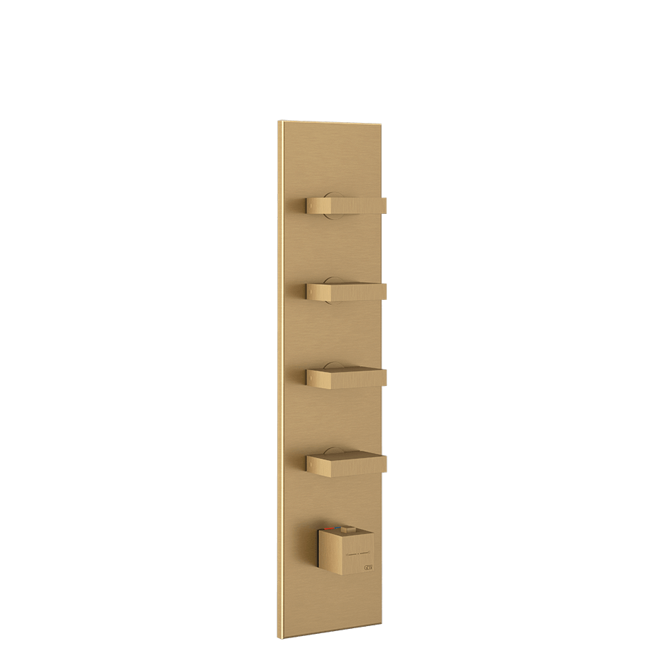 Gessi Shower Mixer 43028 in Warm Bronze Br. Pvd