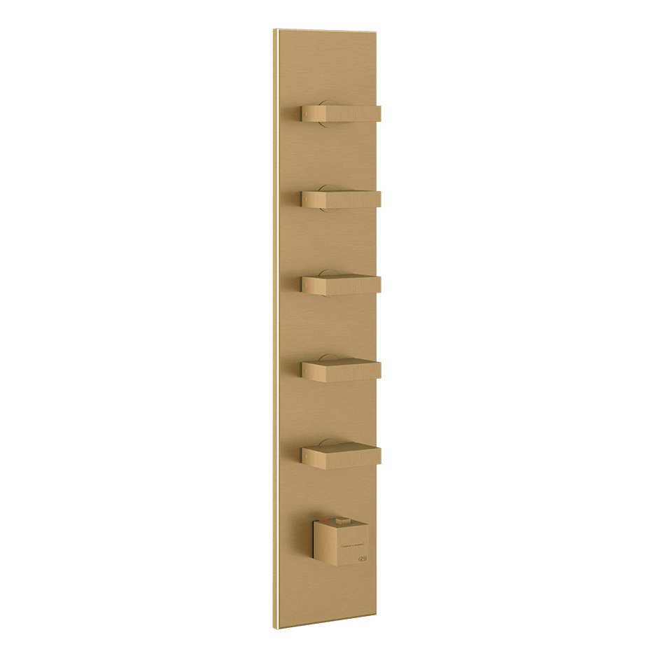 Gessi Shower Mixer 43030 in Warm Bronze Br. Pvd