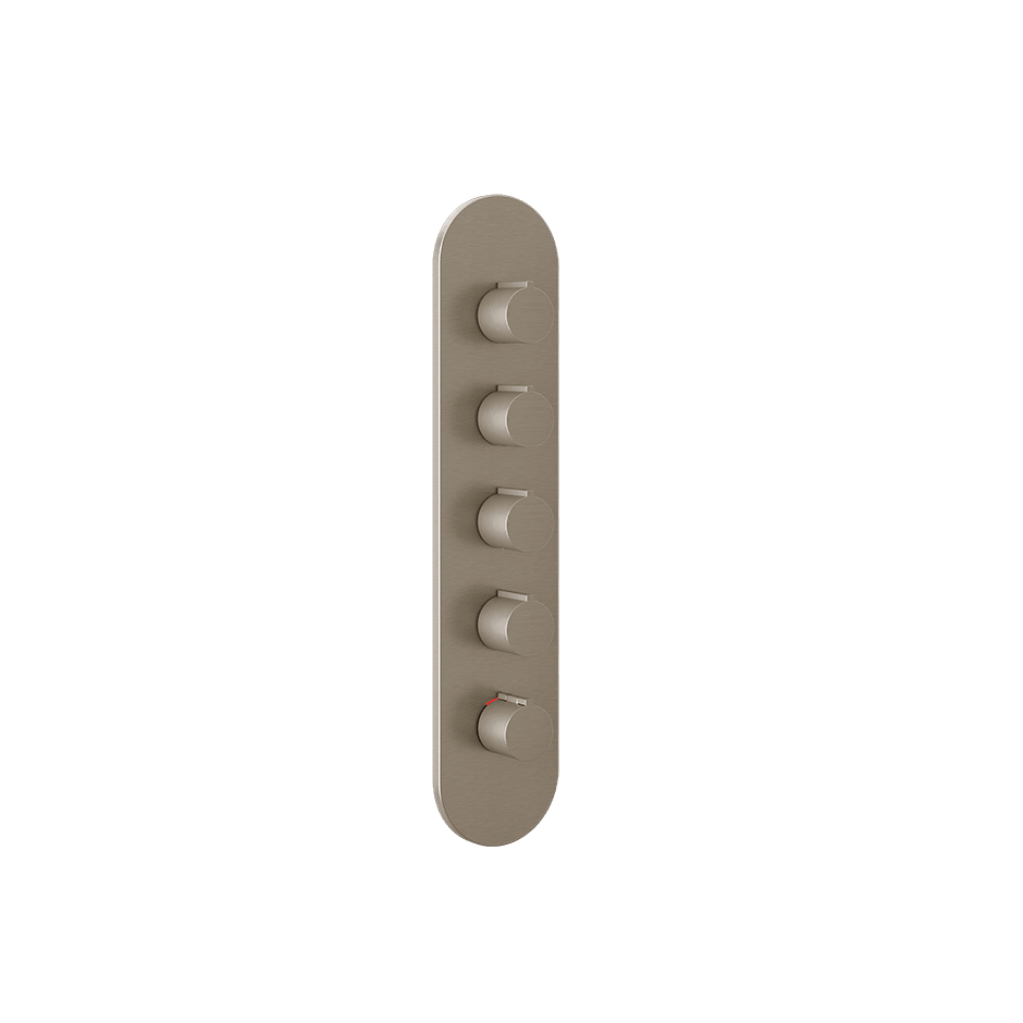 Gessi Shower Mixer 43068 in Finox Brushed Nickel
