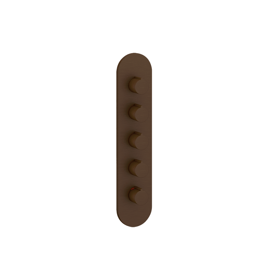 Gessi Shower Mixer 43068 in Dark Bronze