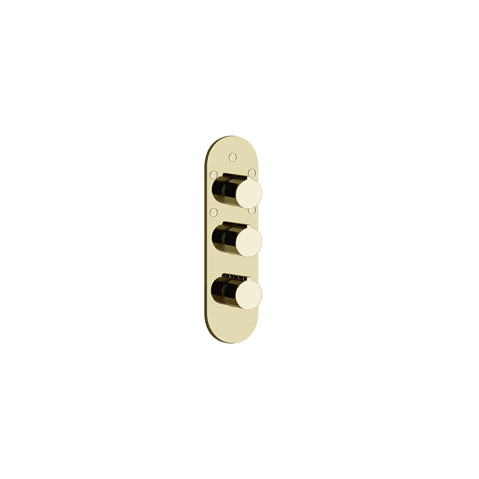 Gessi Shower Mixer 43072 in Brass Pvd