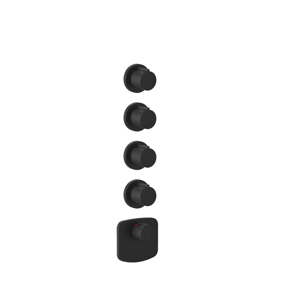 Gessi Shower Mixer 43238 in Matte Black