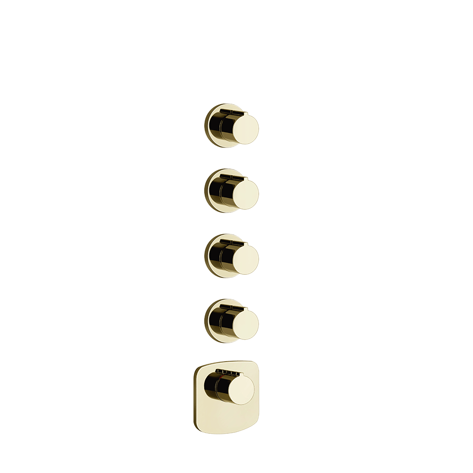 Gessi Shower Mixer 43238 in Brass Pvd
