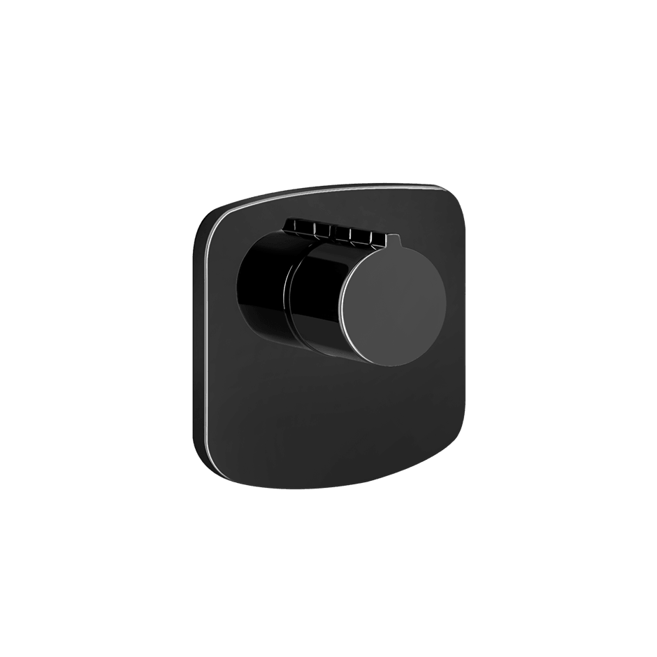 Gessi Shower Mixer 43256 in Black Metal Pvd