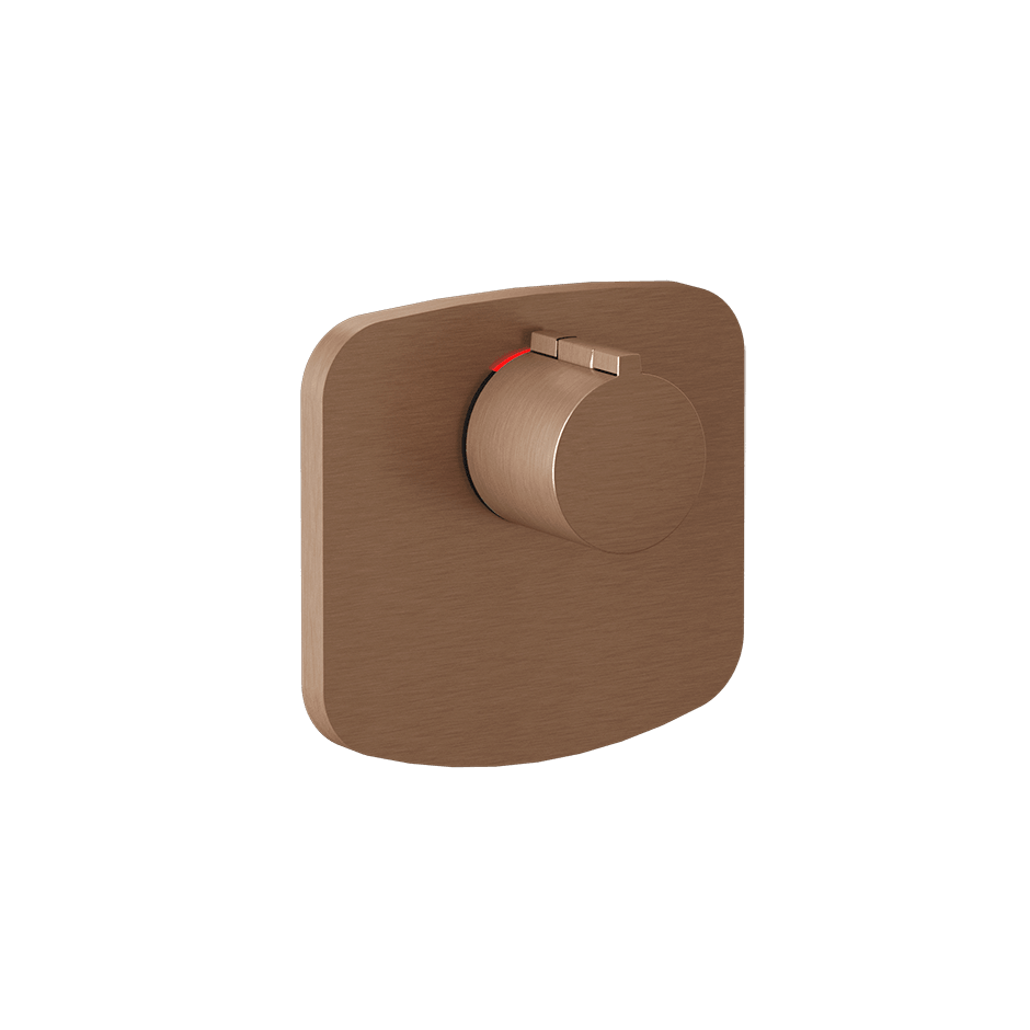 Gessi Shower Mixer 43256 in Copper Brushed Pvd