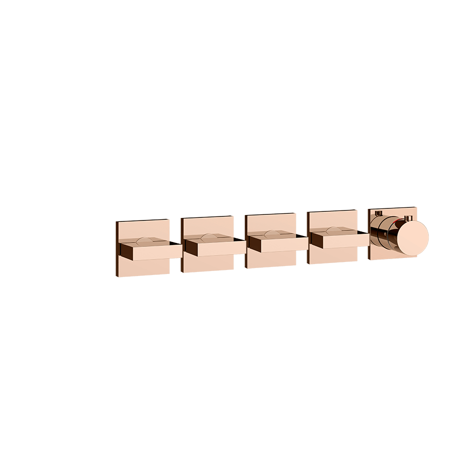 Gessi Shower Mixer 44338 in Copper Pvd