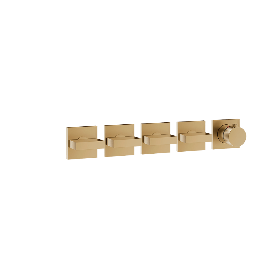 Gessi Shower Mixer 44338 in Warm Bronze Br. Pvd