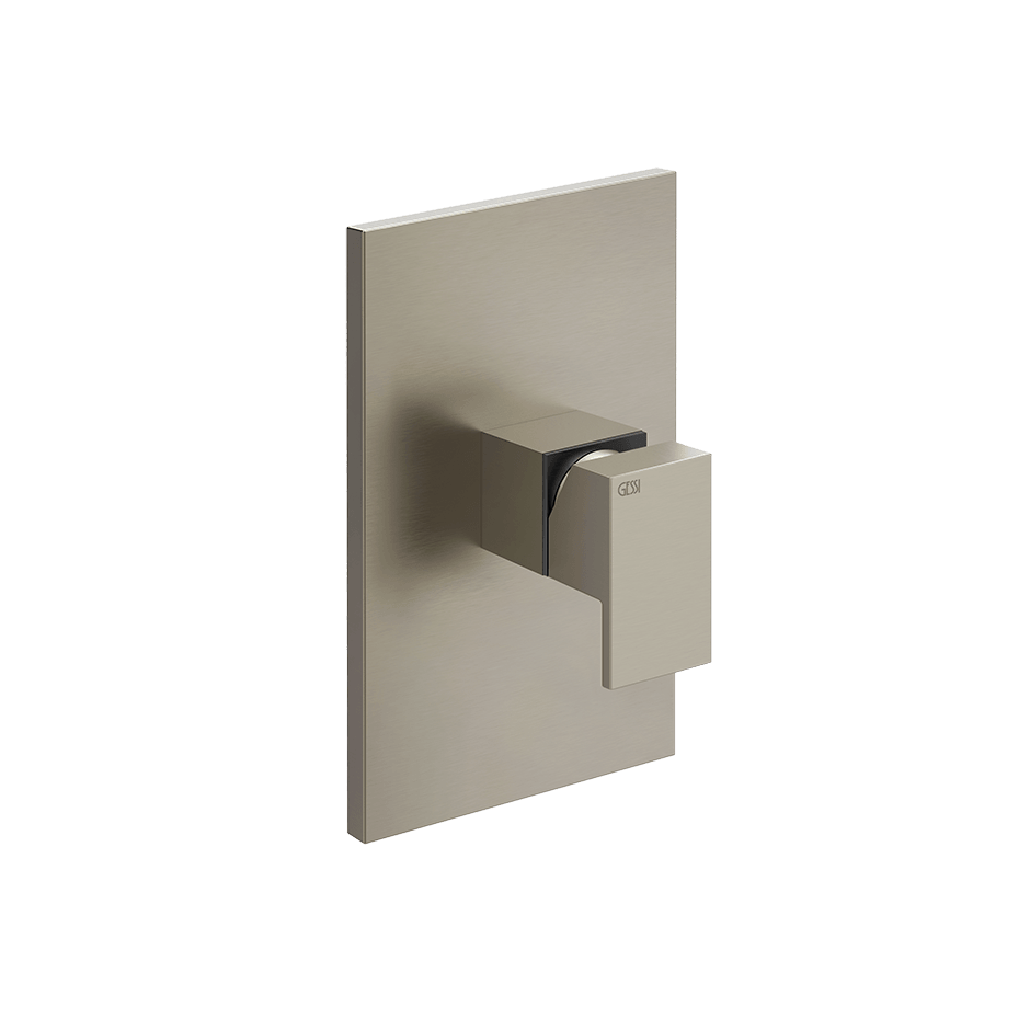 Gessi Shower Mixer 44602 in Finox Brushed Nickel
