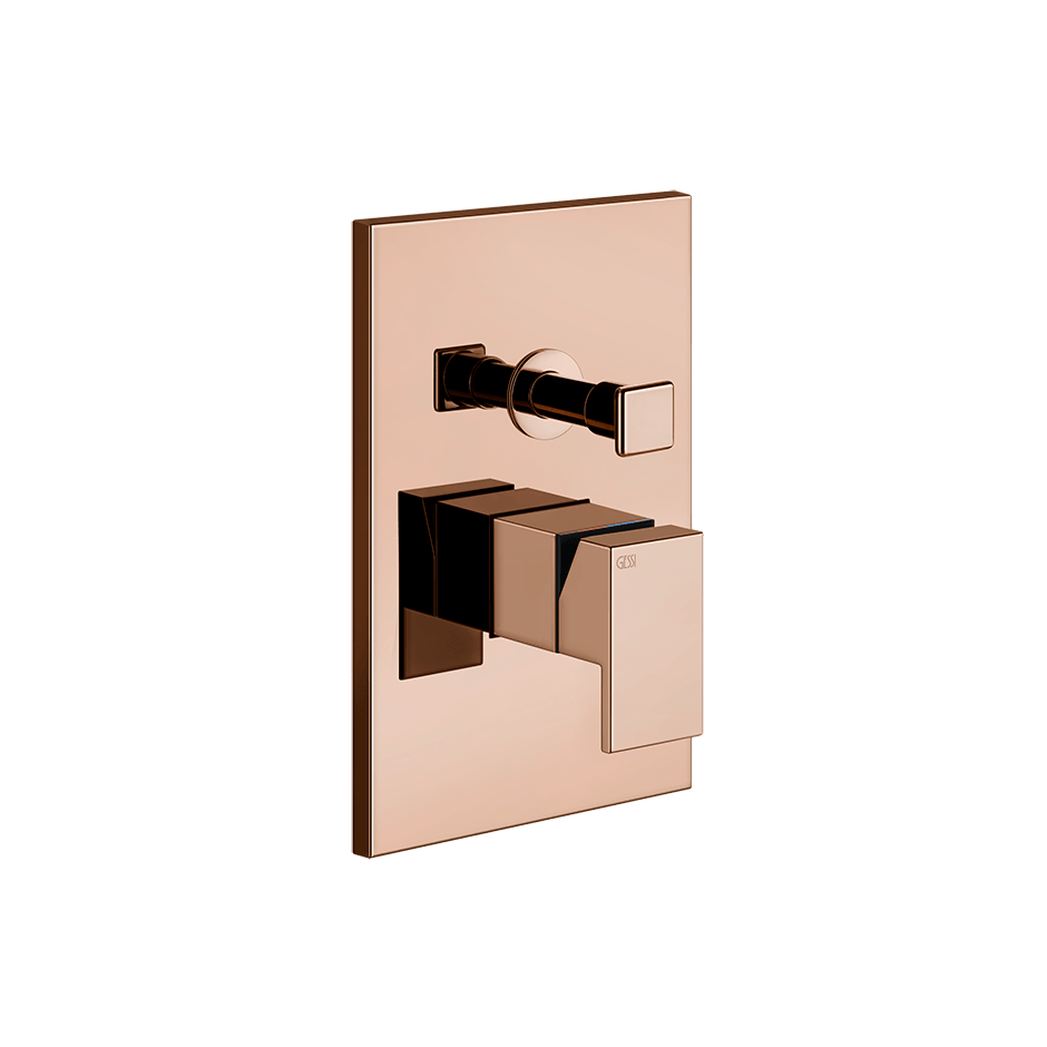 Gessi Shower Mixer 44604 in Copper Pvd