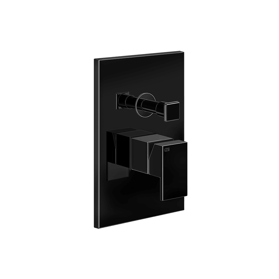 Gessi Shower Mixer 44604 in Black Metal Pvd