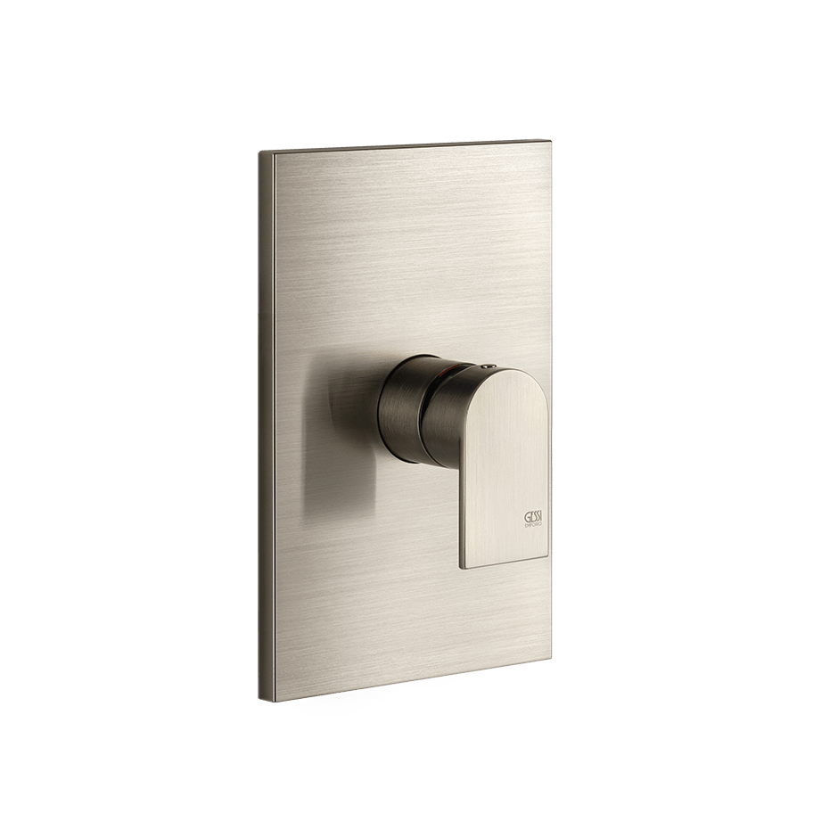 Gessi Shower Mixer 44632 in Finox Brushed Nickel